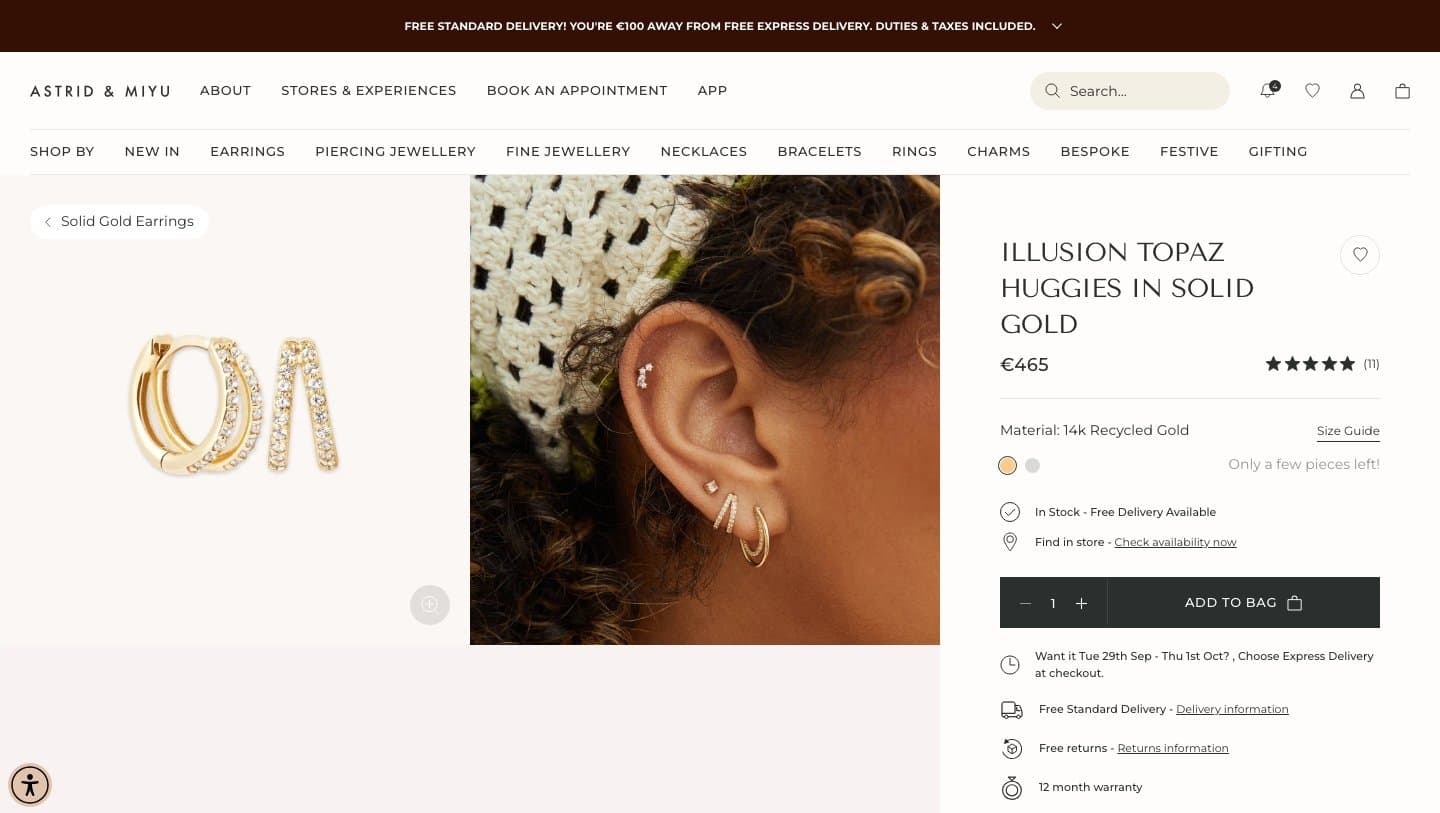 Official Astrid & Miyu storefront captured by Takedown
