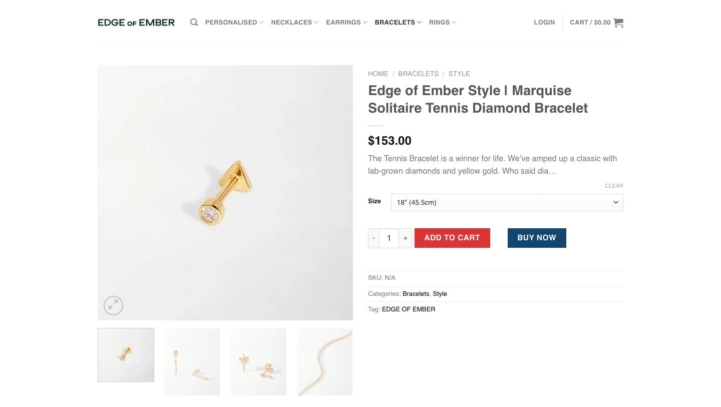 Fake Edge of Ember storefront captured by Takedown